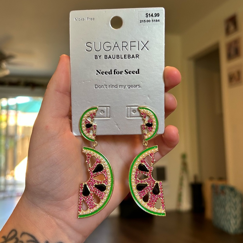 Sugarfix by BaubleBar Watermelon Earrings